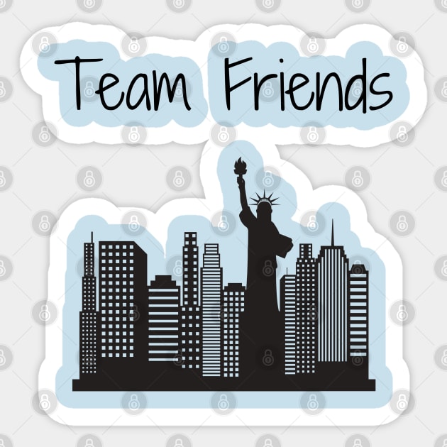 Friends/NYC Sticker by Said with wit